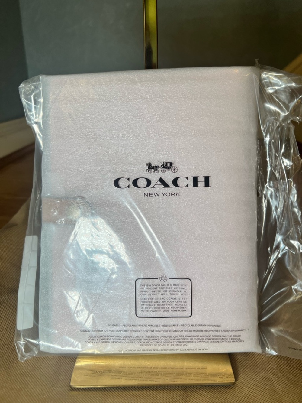Coach Powder Pink Notebook - Picture 2 of 5